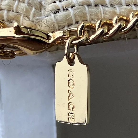 COACH Multicolor Letter Charm Necklace NWT - Picture 7 of 13